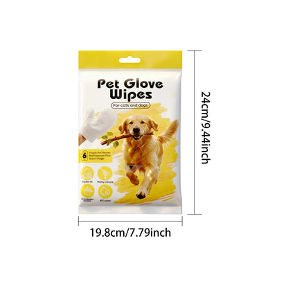 Instant Pet Cleaning Gloves – No Water, No Mess, Just Clean