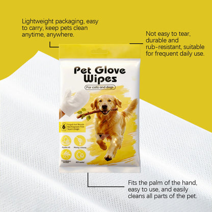 Instant Pet Cleaning Gloves – No Water, No Mess, Just Clean
